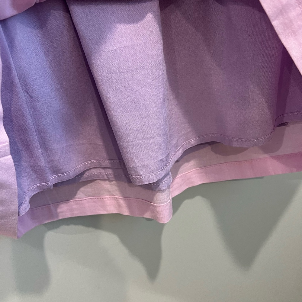 Pink Ruffled Embroidered Top - Picture 5 of 5